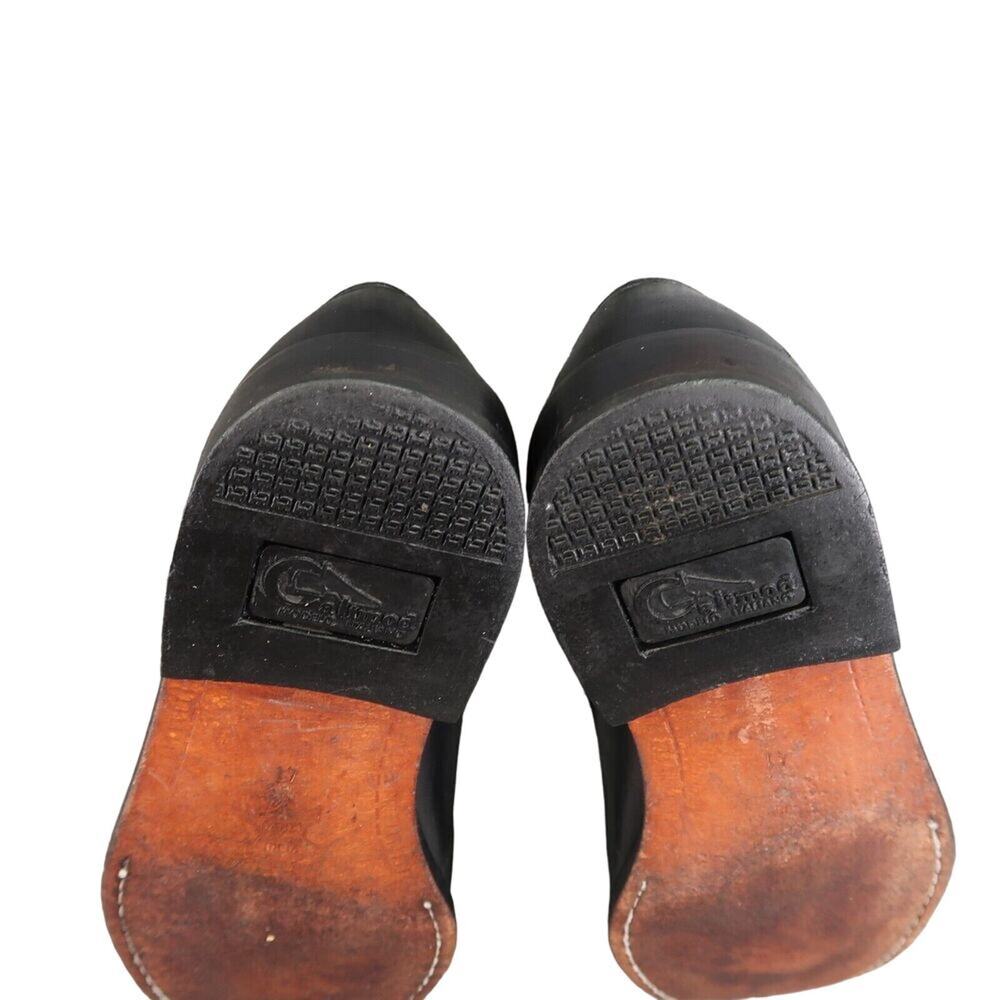 Calimod Shoes Mens 41 Loafer Moccasin Classic Slip On Leather Lifestyle Black - Picture 10 of 16